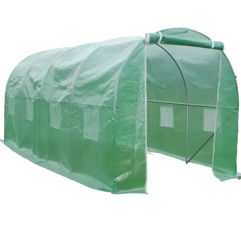 Easily Assembled Metal Steel PE Coated Garden Greenhouses for Outdoor Plant Growing
