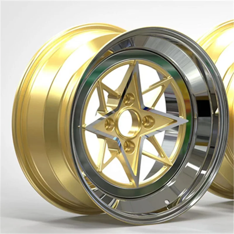 

15 Inch Alloy 1 Piece Forged Deep Dish Car Wheel Rims 4 Hole 4x100 for Renault Landscape (1996-1999)