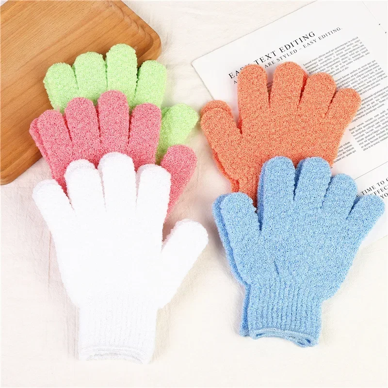 Best Quality Bath for Peeling Exfoliating Mitt Glove Scrub Gloves Resistance Wash Skin Moisturizing SPA Foam Body Massage Sponge