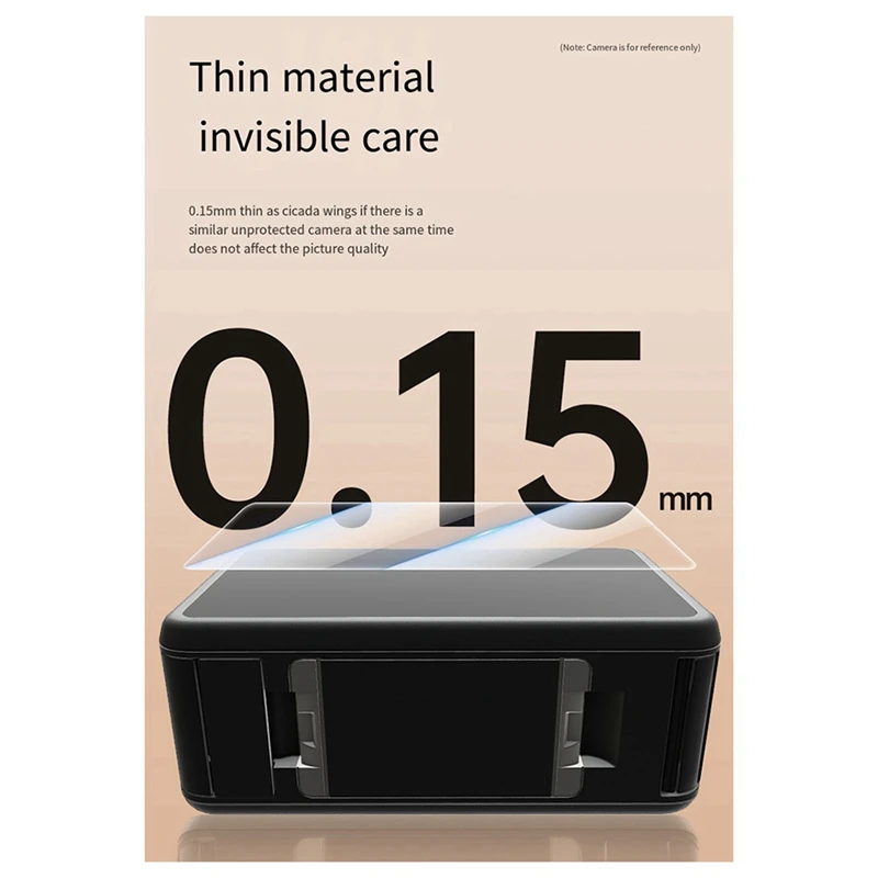 ل DJI Action5pro HD واقي للشاشة السينمائي المقسى ملحقات الغطاء الواقي