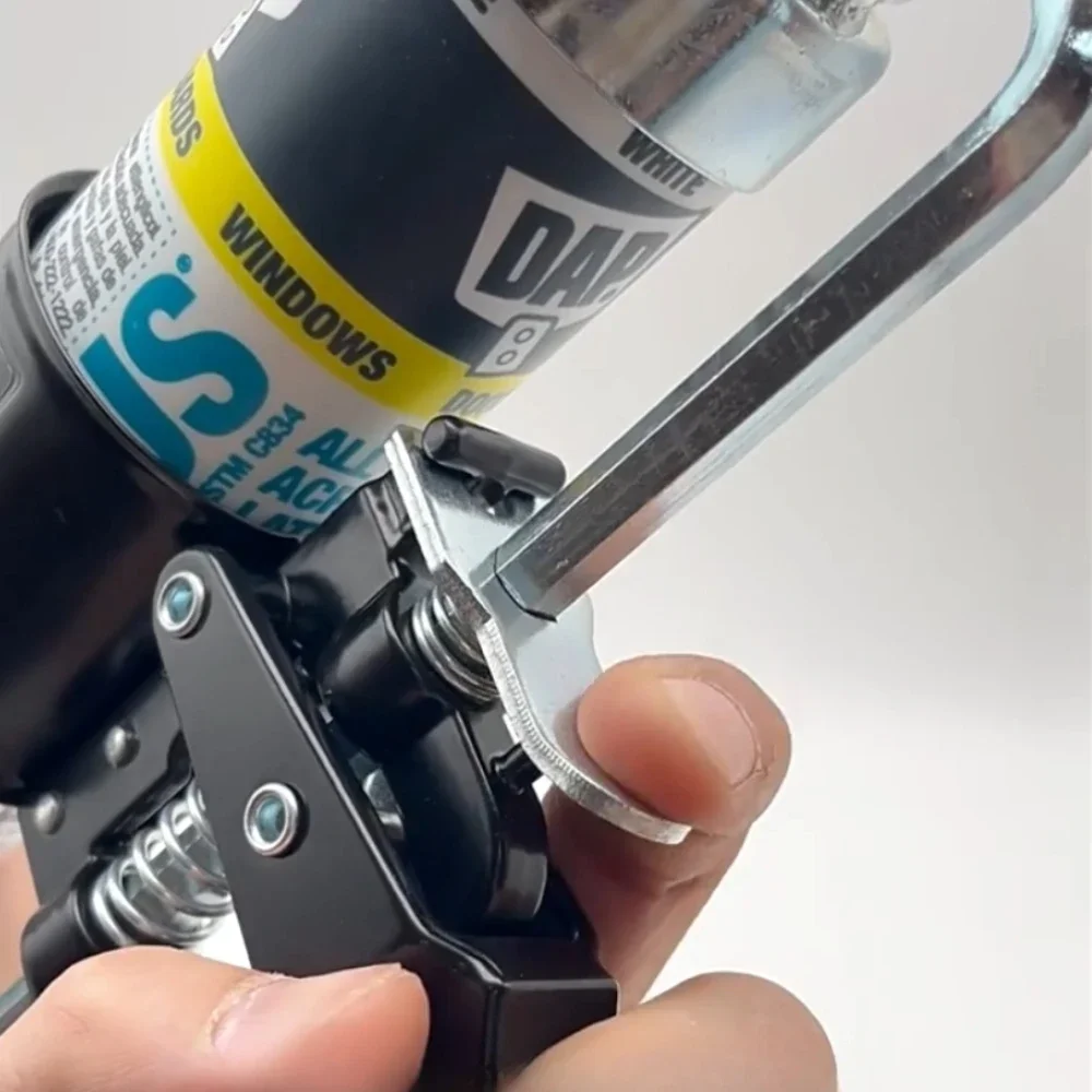 Caulking Gun Portable No Drip Caulk Gun Mastic Sealant Corner Sealing Filling Glass Glue for Home Renovation Manual Tool