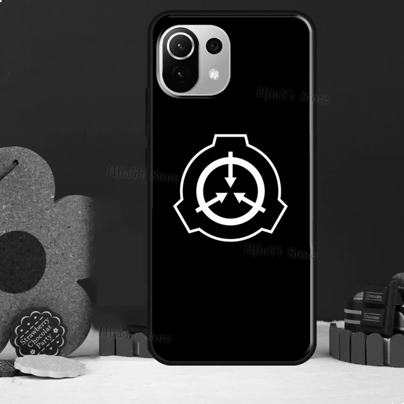 SCP Special Containment Funda For POCO F5 X3 X4 X5 Pro F4 GT C40 F3 Case For Xiaomi 11T 12T Pro 12 X 13 Lite Cover