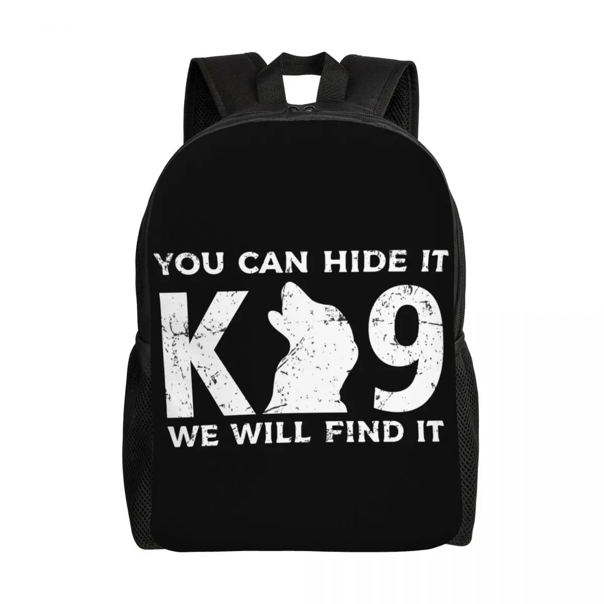 K9 You Can Hide It We Will Find It Backpack for Women Men School College Student Bookbag Fits 15 Inch Laptop Bags