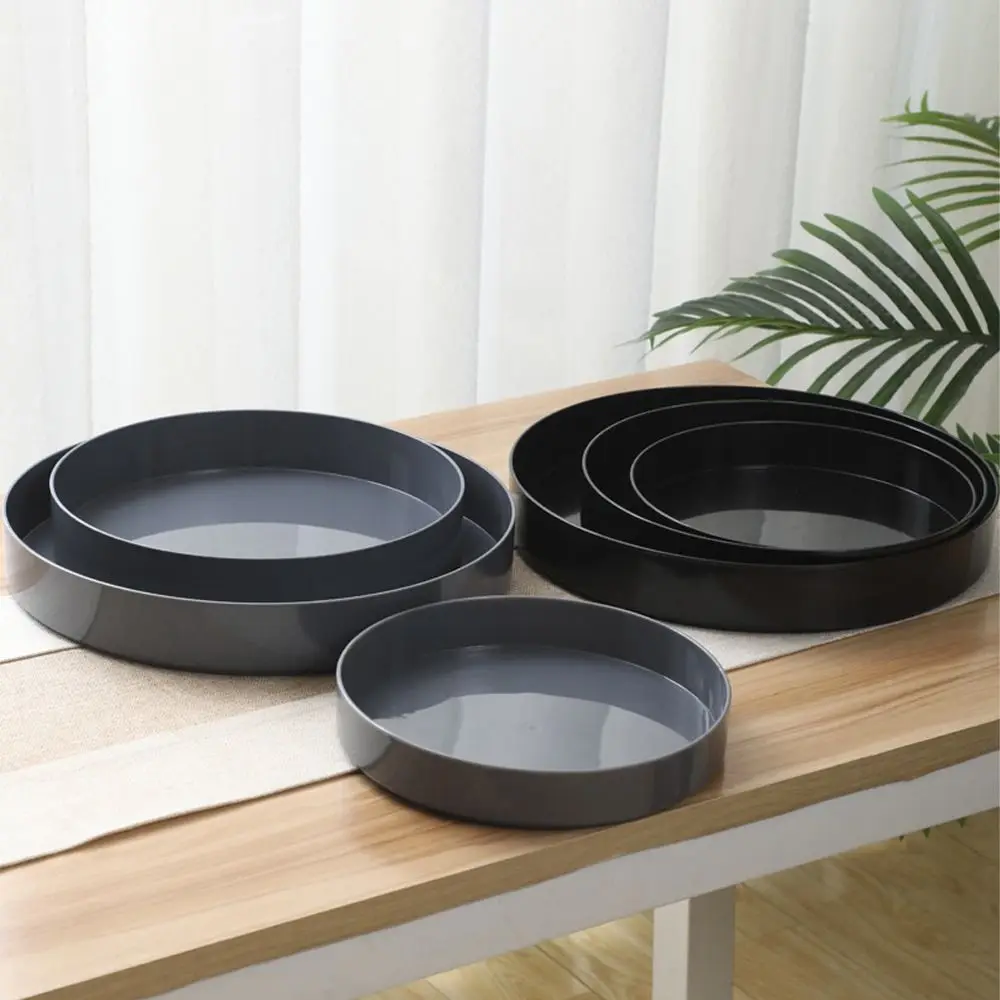 

Durable Round Flower Arrangement Tray Large Thickening Flower Container Japanese Style Plastic Flower Tray Garden Courtyard