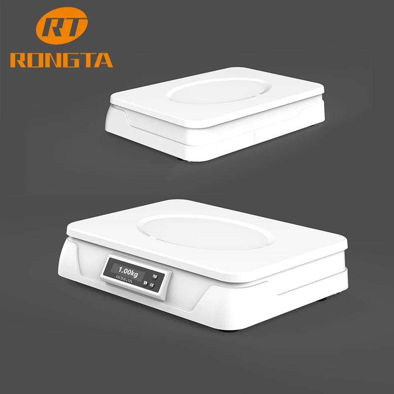 Best Price Rongta C1 POS Scale 15kg/30kg Digital LCD Wireless Bench Electronic Barcode Label Scale OEM ODM New Product