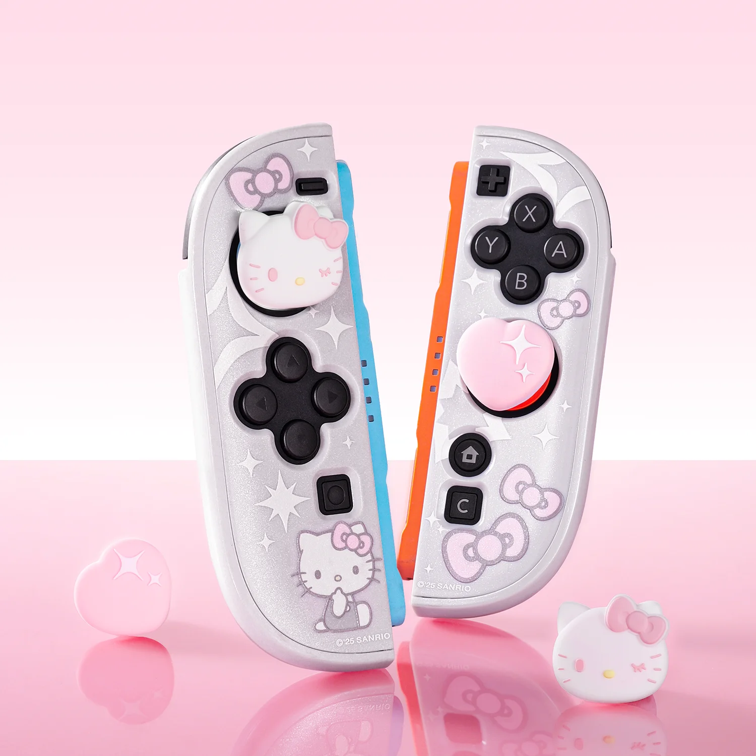 Anime Sanrio Hello Kitty for Switch 2 Joystick Cap Silicone Cover NS2 Controller Button Cap Cute 2026 Accessory Kawaii Cute New