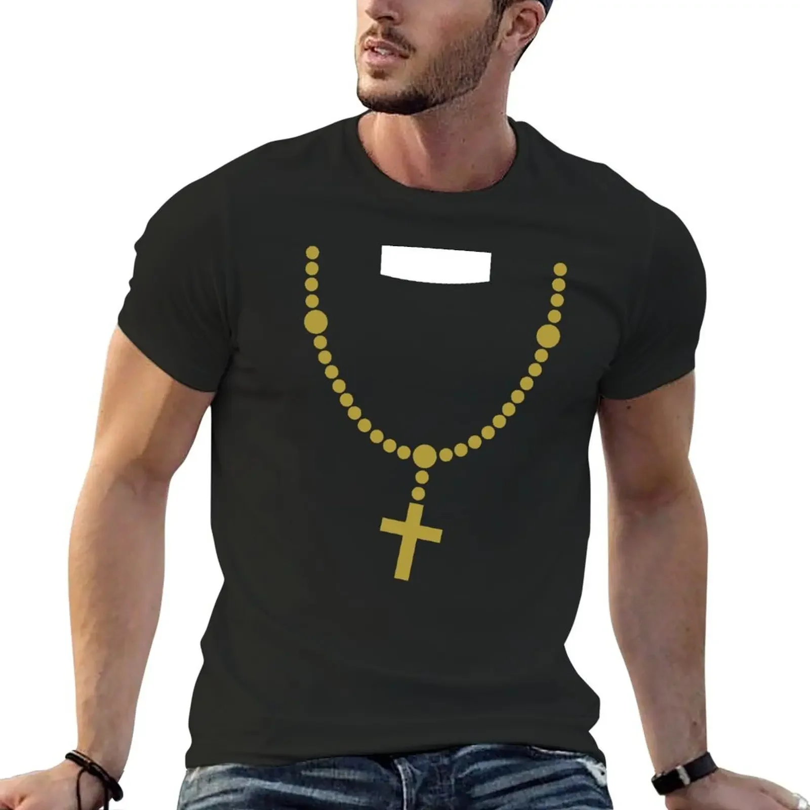

Priest T-Shirt essential t shirt customizeds clothes fitted t shirts for men