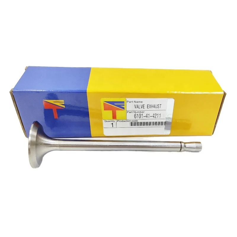 

Engine Parts VALVE EXHAUST 6101-41-4211 for Engine 6D115