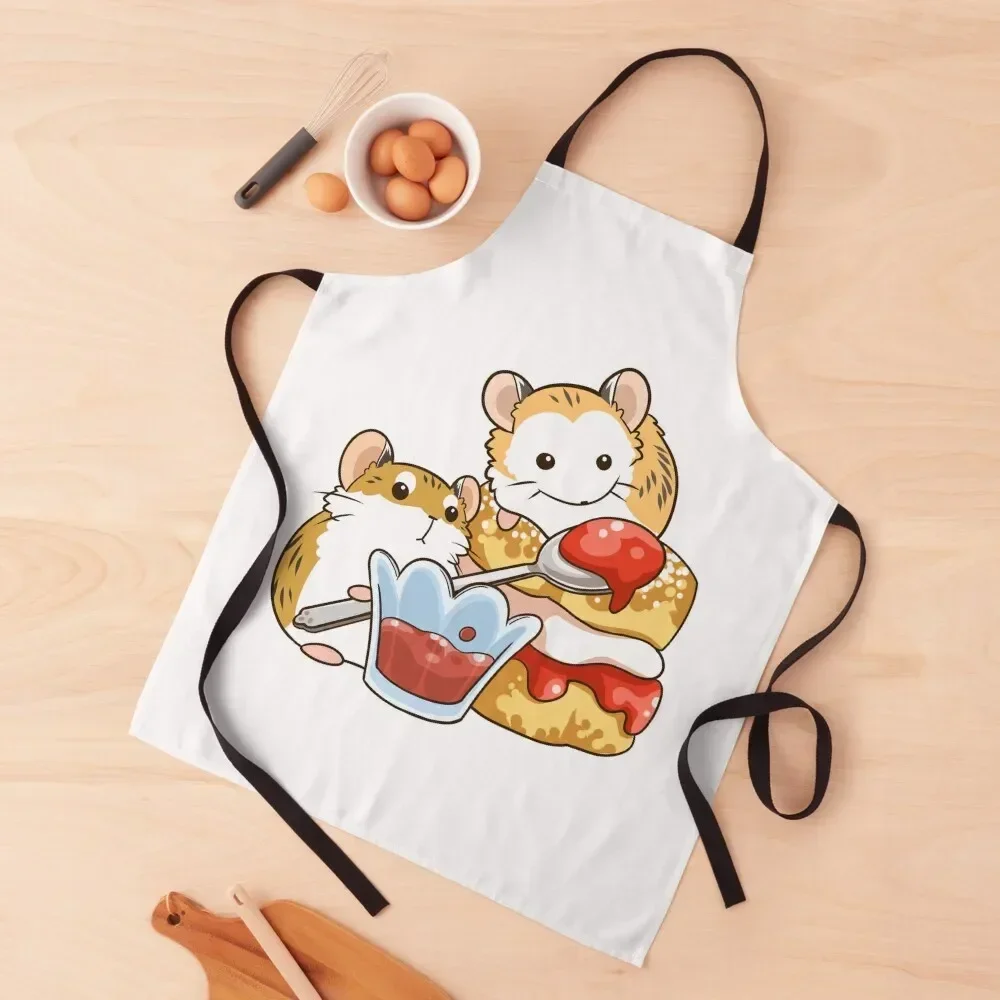 

Scones Roborovski Hamster Apron Smock for hairdressing Chef Accessory Apron