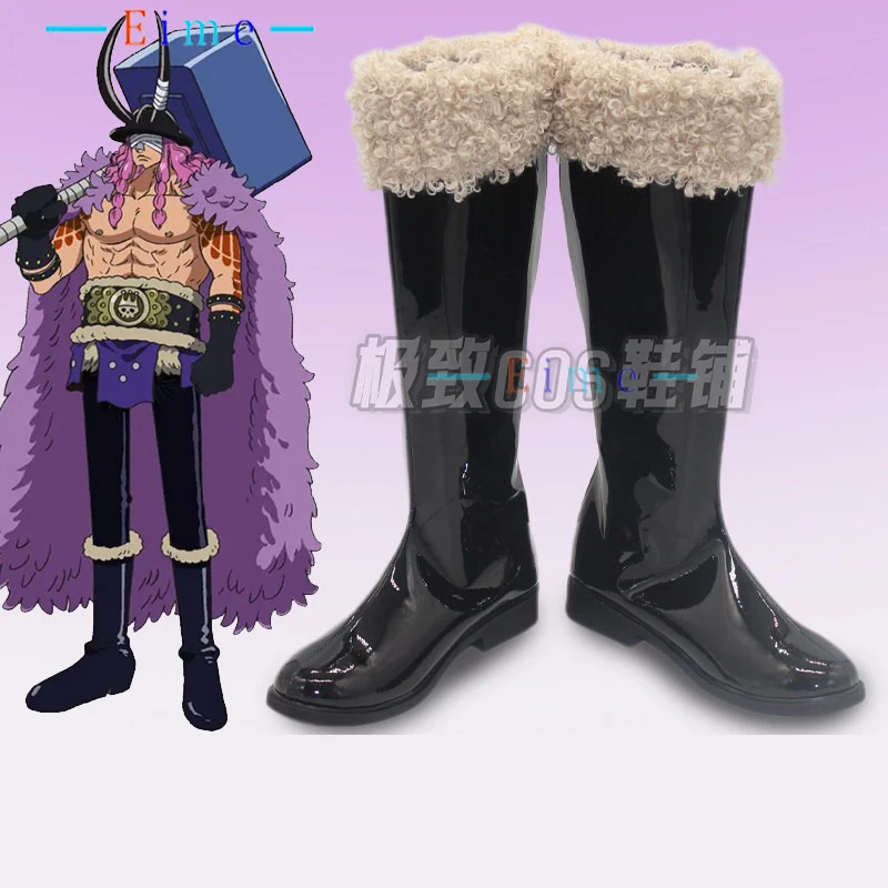 

Loki Cosplay Shoes Anime Cosplay Props Black Boots Holloween Party Carnival PU Leather Shoes Custom Made