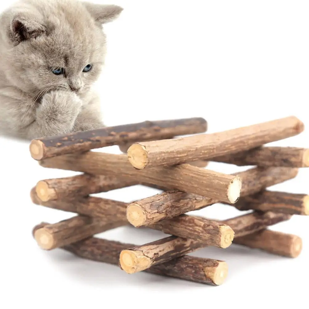 5Pcs Natural Cat Sticks For Cats Natural Catnip Chew Sticks Teeth Molar Chewing Teeth Bite-resistant Toys Pet Toys Products