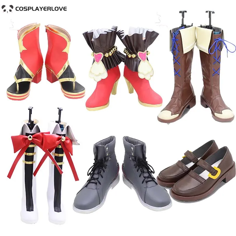 Uma musume Pretty Derby Mihono Bourboni Gold Ship Special Week Nakayama Festa Kitasan Cosplay Shoes Boots Halloween Carnival