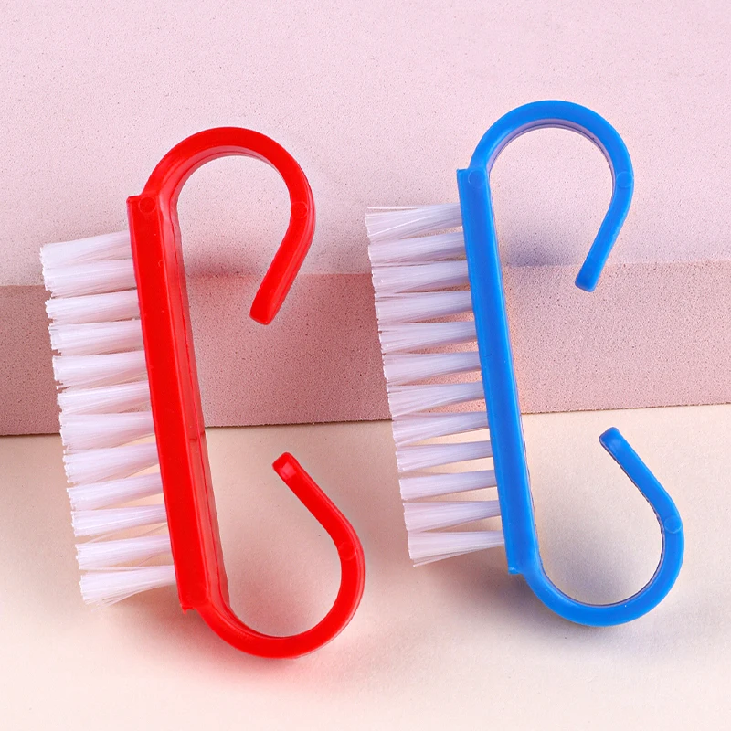 Brosses de nettoyage des ongles, pour soins des ongles, poudre, dissolvant de poussière douce, outils de manucure, poignée en plastique, brosse de nettoyage pour Salon de manucure, 10 pièces/20 pièces