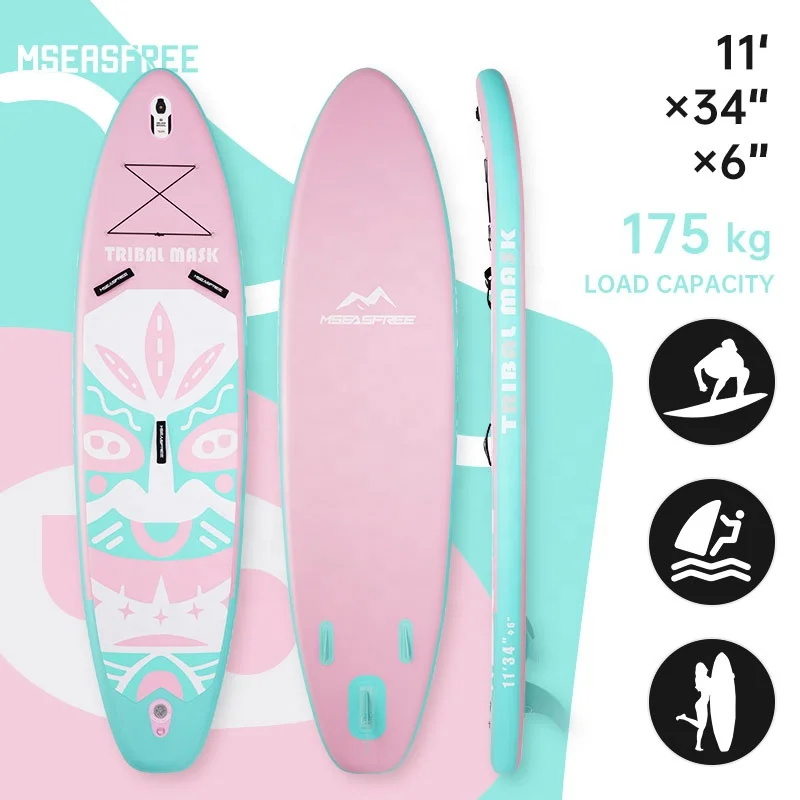 

SUP Inflatable Stand up Paddle Board with Accessories and Widen Stable Design 2024 New Style Paddleboard