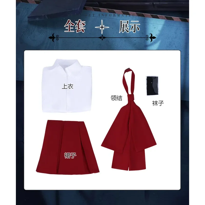 LQIdentity V كوسبلاي كروس Ib كوسبلاي أليس ديروز زي JK زي الهالوماس عيد الميلاد لعب الأدوار للنساء