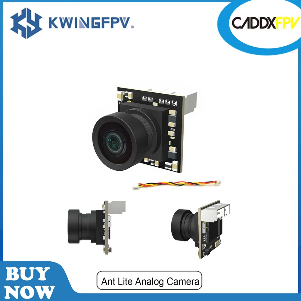 CADDX Ant Lite FPV Cycle Analog Camera 1200TVL FOV 165° 4:3/16:9 NTSC/PAL Camera For RC FPV Racing Tinywhoop Drone Quadcopter