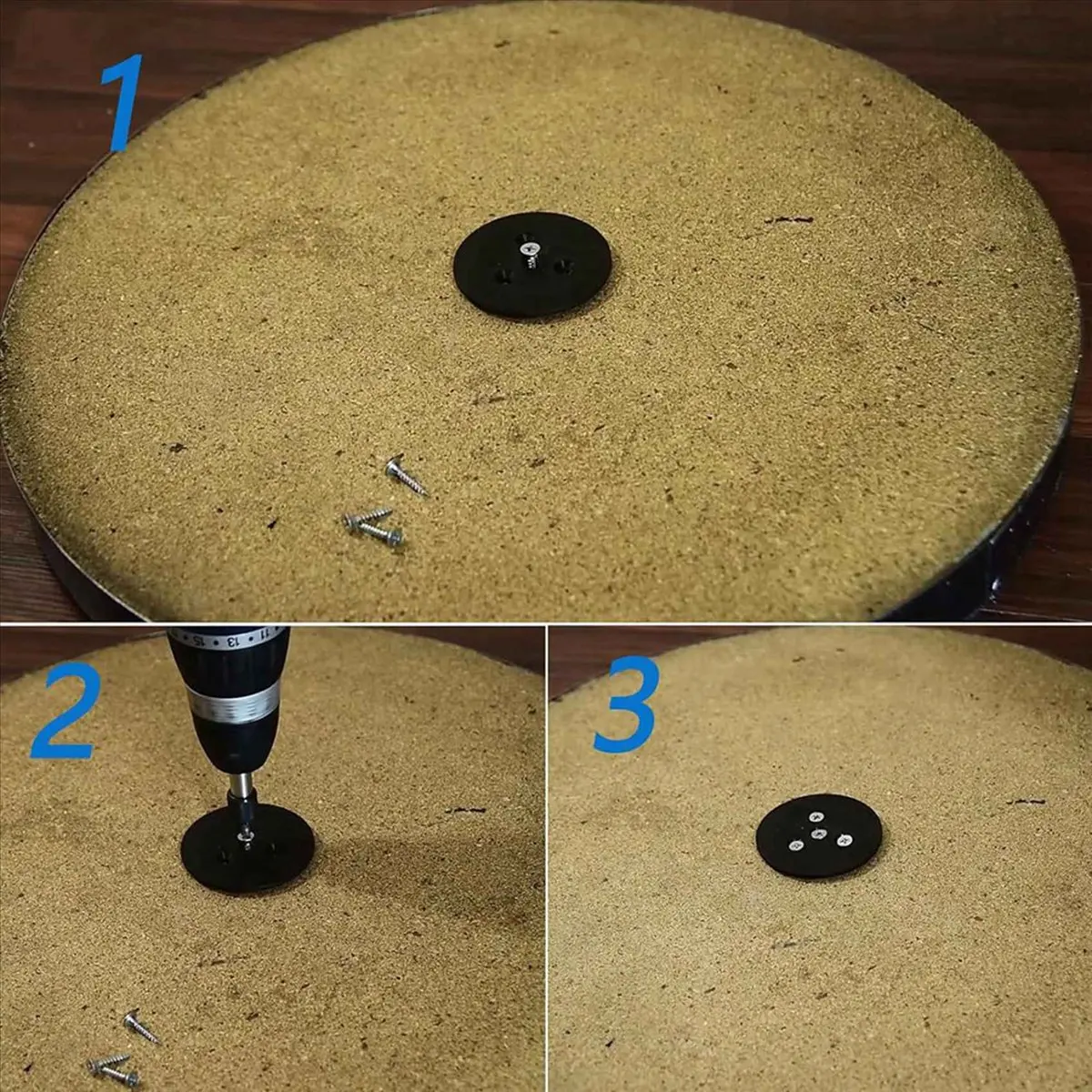 【BUYERS】2X Wall Mounted Dartboard Holder Dartboards Mounting Bracket DartBoard Suspensions Stand Set Accessorys Holder