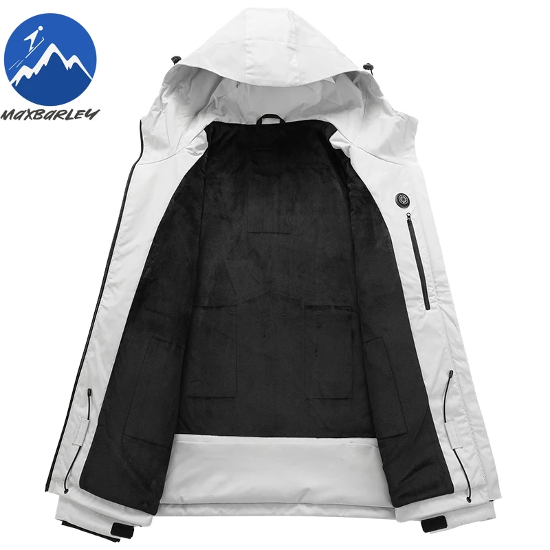 360° Heated Jacket Winter Cold Proof 5 Area Heating Clothing USB Charging Thermal Padding Coat Men Women Ski Warm Windbreaker