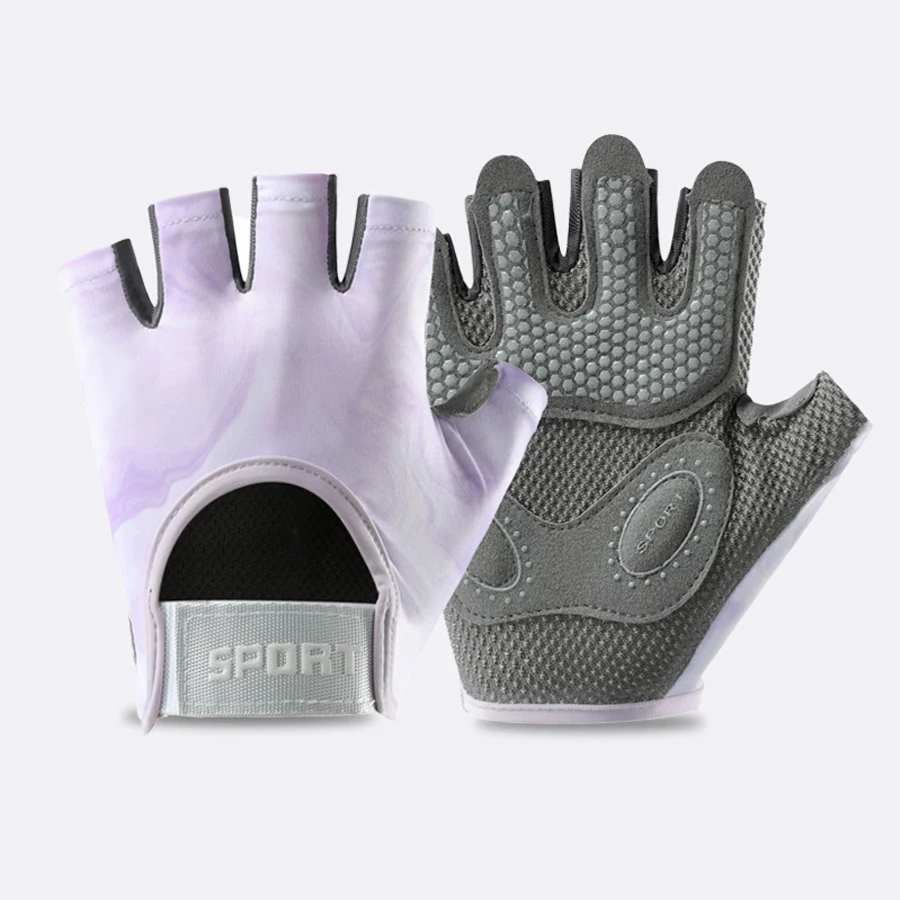 Sport- und Fitnesshandschuhe, Unisex, atmungsaktive Halbfingerhandschuhe, Trainings-Kettlebells, Fahrradgurte, Handgelenkschützer, Eisenhandschuhe – Detail 9