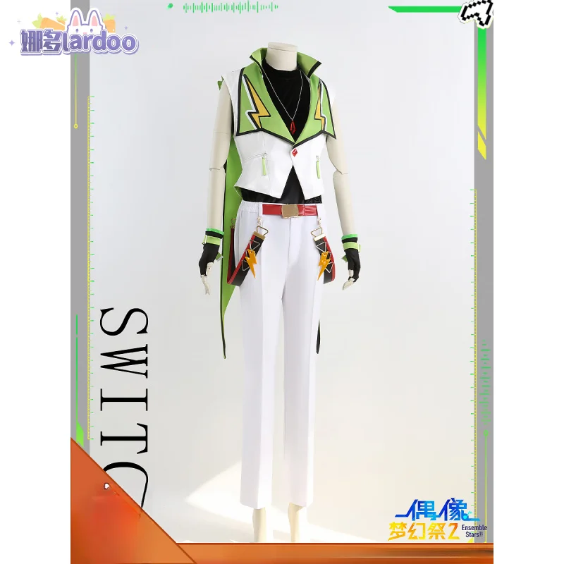 لعبة فرقة النجوم ساكاساكي ناتسومي أزياء تنكرية موحدة للهالوين كرنفال حفلة عيد الميلاد لعب الأدوار الملابس الملابس #2