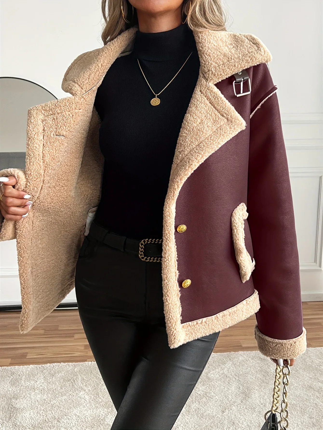 

2025 Winter Vintage Loose Jacket Coats For Women Solid Casual Overcoat Autumn Female Outerwear Tops