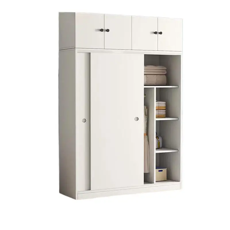 

All solid wood, wardrobe, sliding door, household, bedroom, small apartment