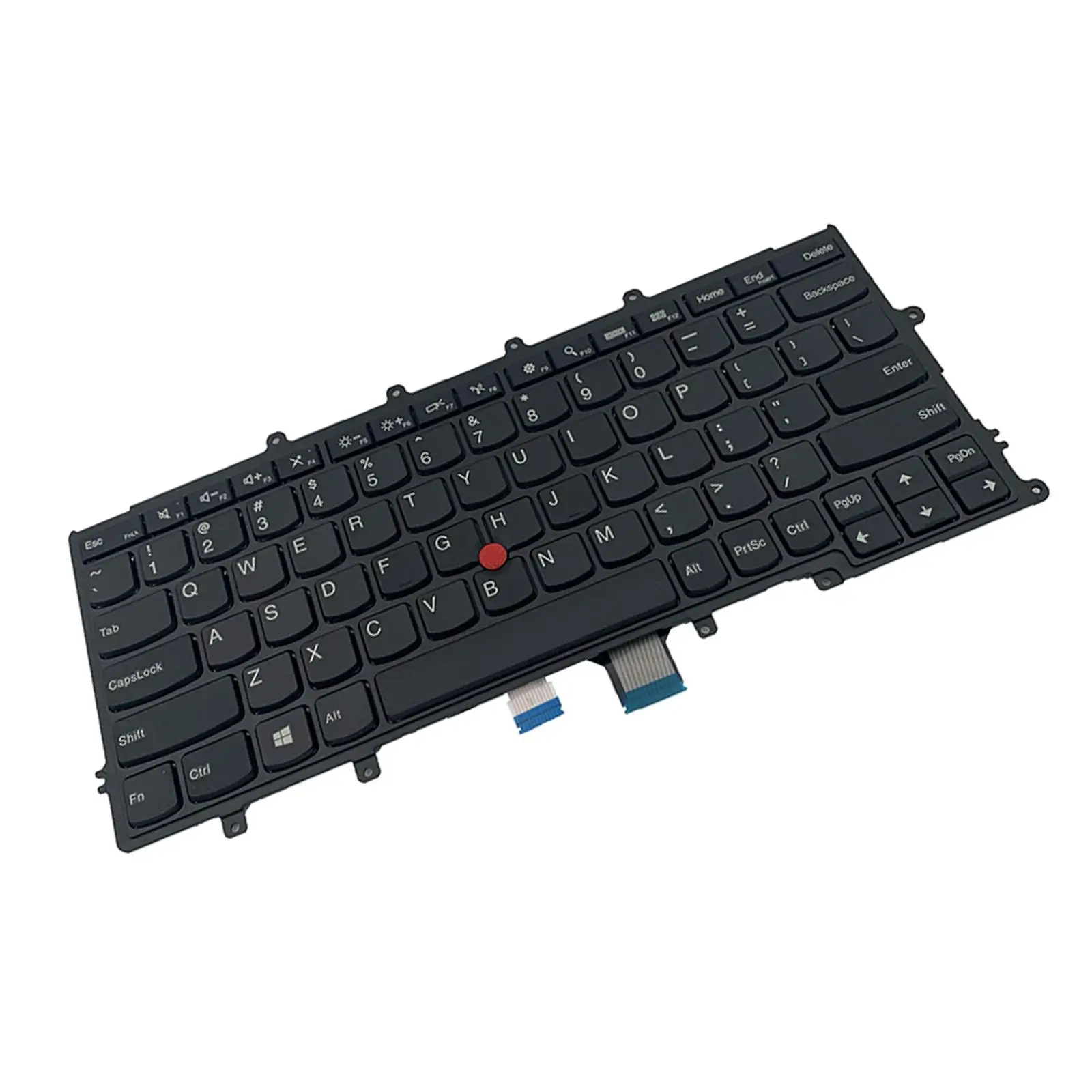 Teclado de laptop com ponteiro para notebook x230S x240S x240i preto