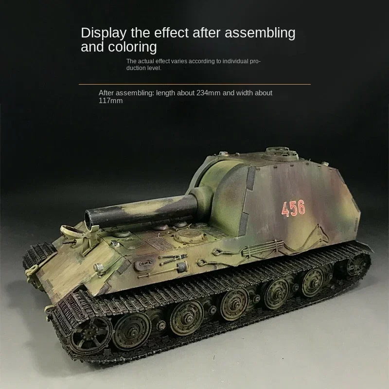 1/35 Amüsant Hobby 35A014 Bärentyp 305 mm selbstfahrende Artillerie Montage Maßstab DIY Spielzeug Modellbausatz