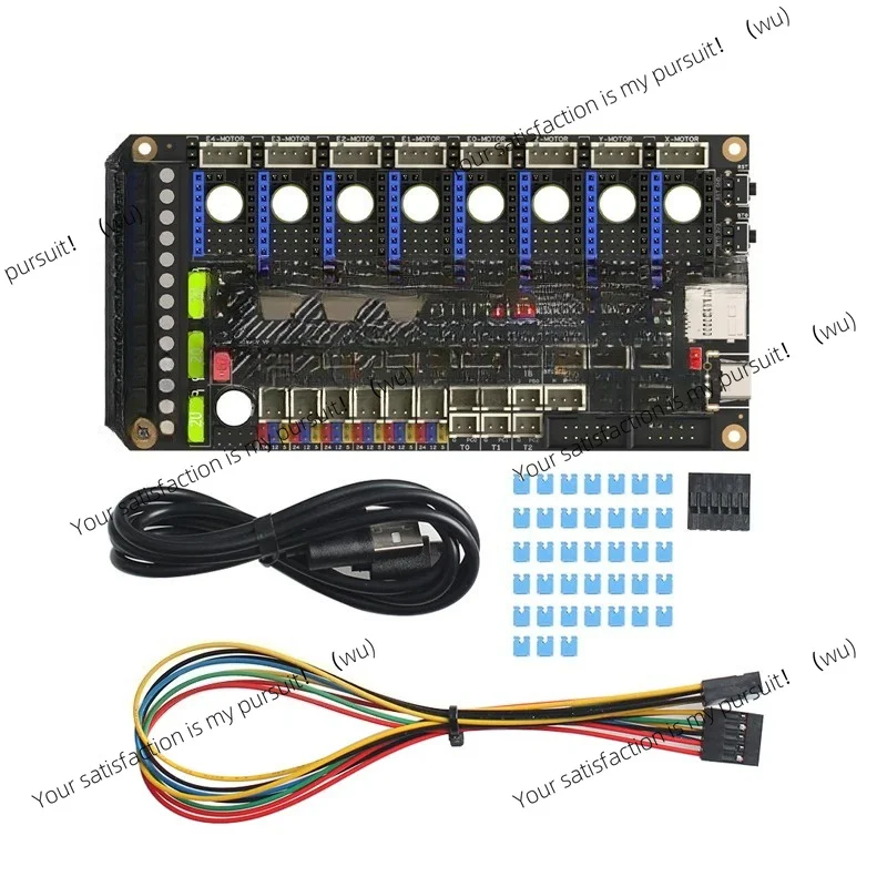 For Voron 3D Printer Spare Parts FYSETC Spider V3.0 H7 STM32H723 Mainboard 8‑Axis 24V 48V High Voltage Controller