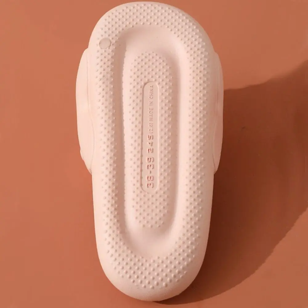 البولكا نقطة الشريحة النعال النساء الحلو المضادة للانزلاق Bowknot النعال منزل حذاء مسطح مفتوح الأصابع سميكة سوليد النعال الإناث #5