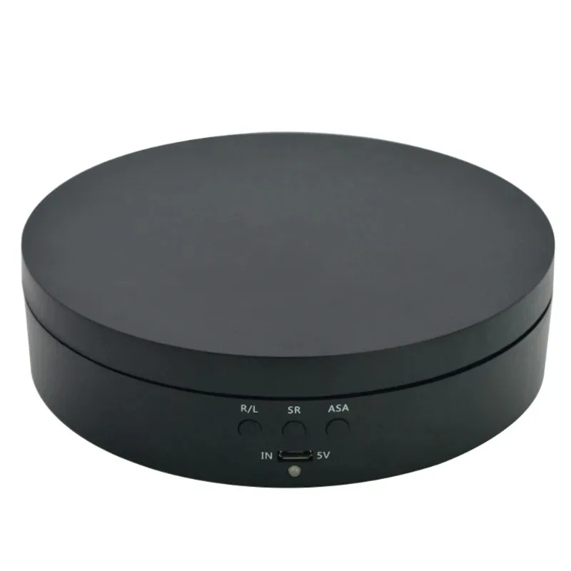 Motorised Rotating Mirror Display Stand,360 Degree Turntable, Jewellery Holder,USB Power Supply, Rotating Shooting, Three Speeds image 4