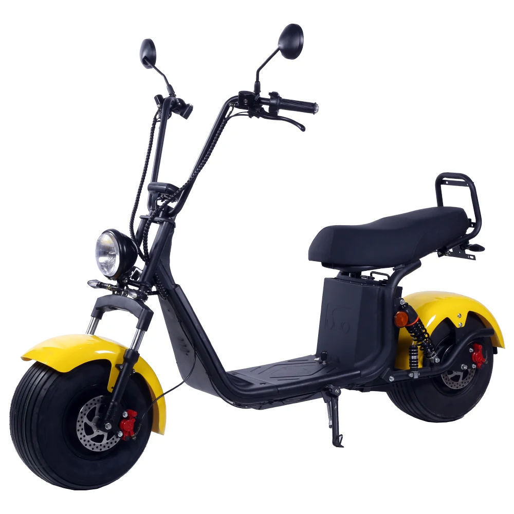 EU COC EEC E Scooters Electric Motorcycle Moped Bike With Fat Tire Rear Rack for Adults without battery