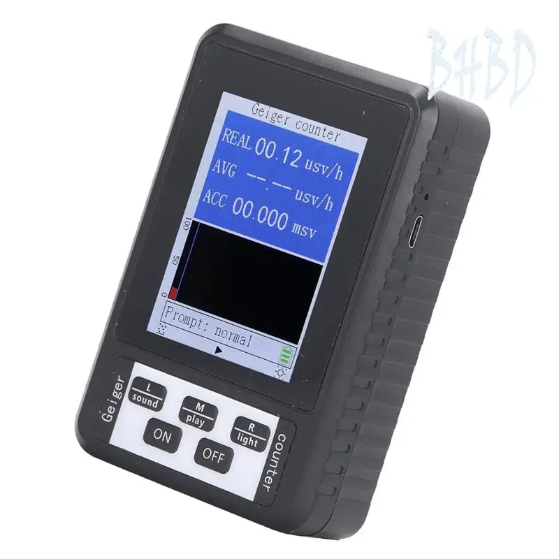 

BHBD-Nuclear Radiation Detector, Portable Geiger Counter, Beta Gamma X-Ray Monitoring Meter
