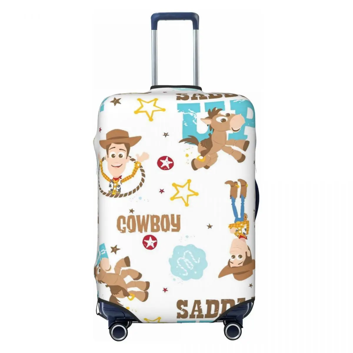 

Toy Story Suitcase Cover Characters Strectch Travel Protection Luggage Supplies Flight