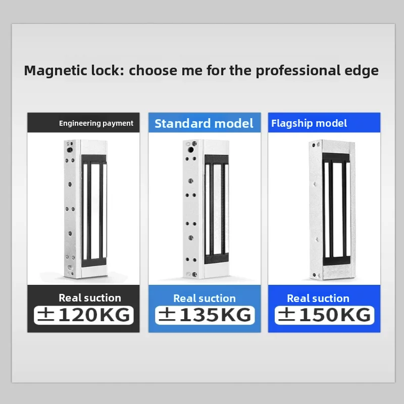 KOB Access Control Waterproof Electric Control Magnetic Lock 180kg Electromagnetic Lock Delayed Feedback Electric Lock