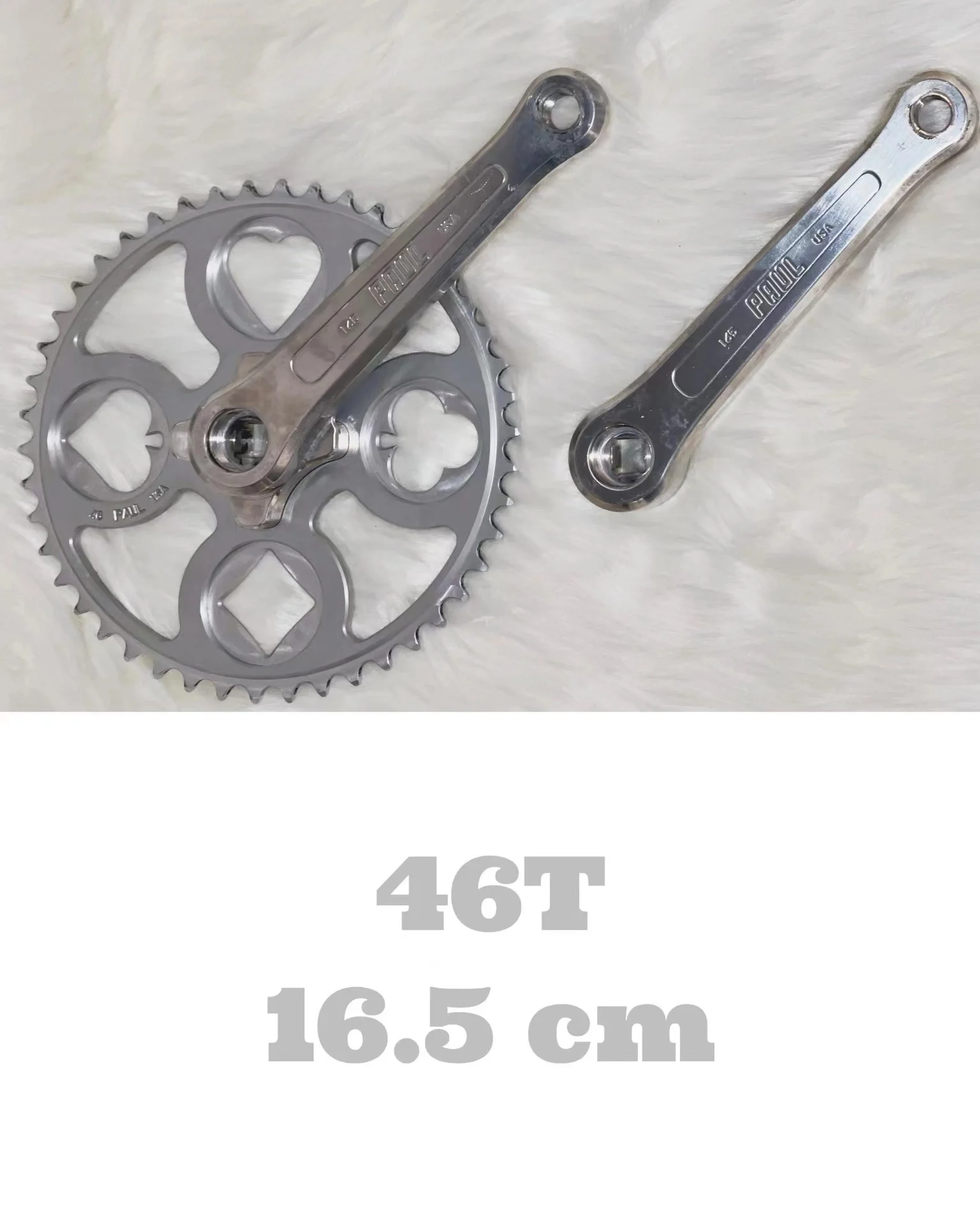 Poker Cranks Return to the ancients Chainrings 46T Limited and out of print