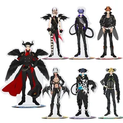 Guo Xiao Luo Anime Peripheral Store Obey Me! Asmodeus Lucifer Mammon Leviathan Satan HD Characters Acrylic Stand Desktop Decor