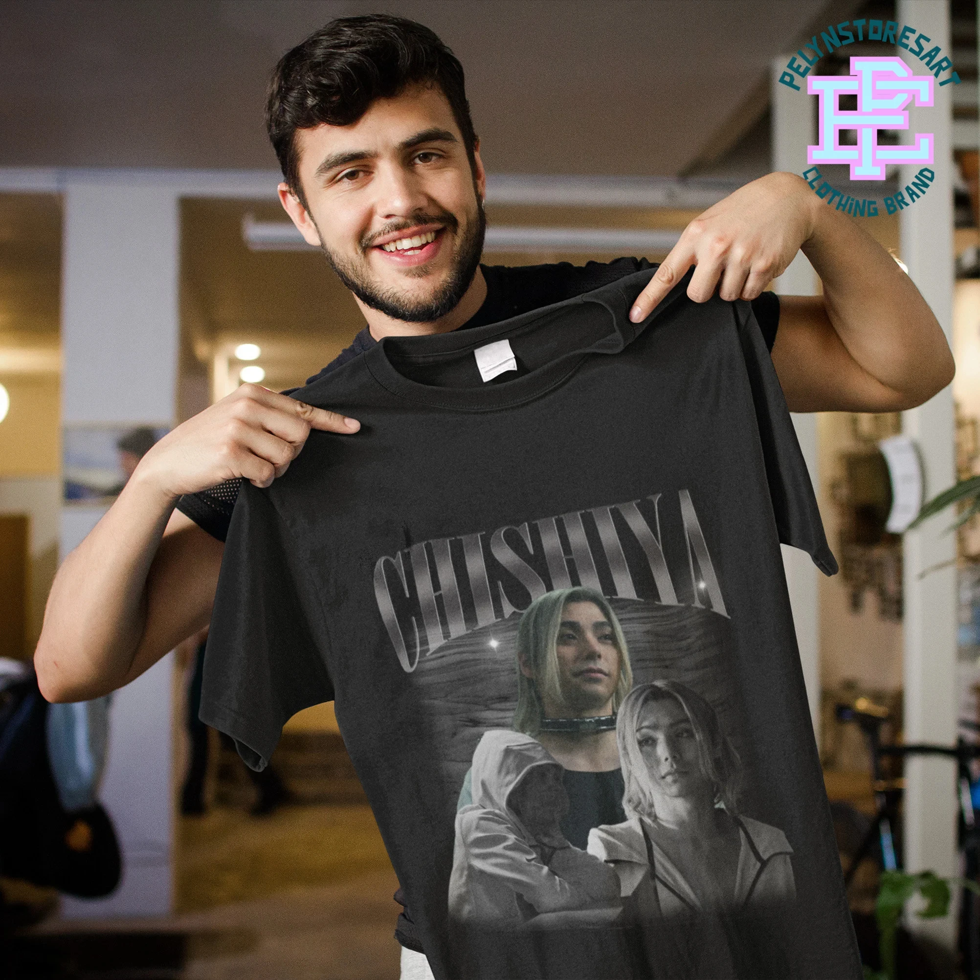 تي شيرت ريترو ألف ستون هاوس باردرلاندز أليس، تي شيرت شيشاير كات ريترو، تي شيرت ألف ستون هاوس للجنسين