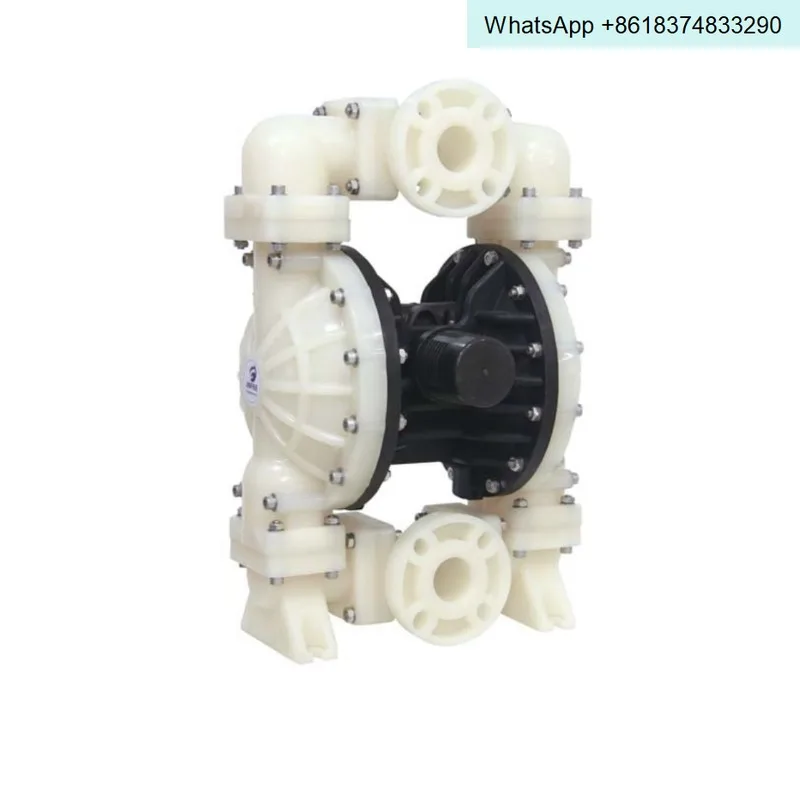 All plastic, corrosion resistant, chemical pump, pneumatic diaphragm pump, plastic intermediate DN25 DN40 DN50