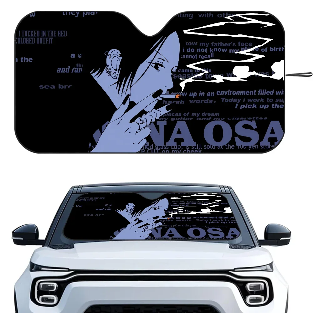 

Anime N-NANA Car SunSha Heat-insulating Aluminum Film Windshield Sunshas UV Rays Blocks Car Sun Visor Protector