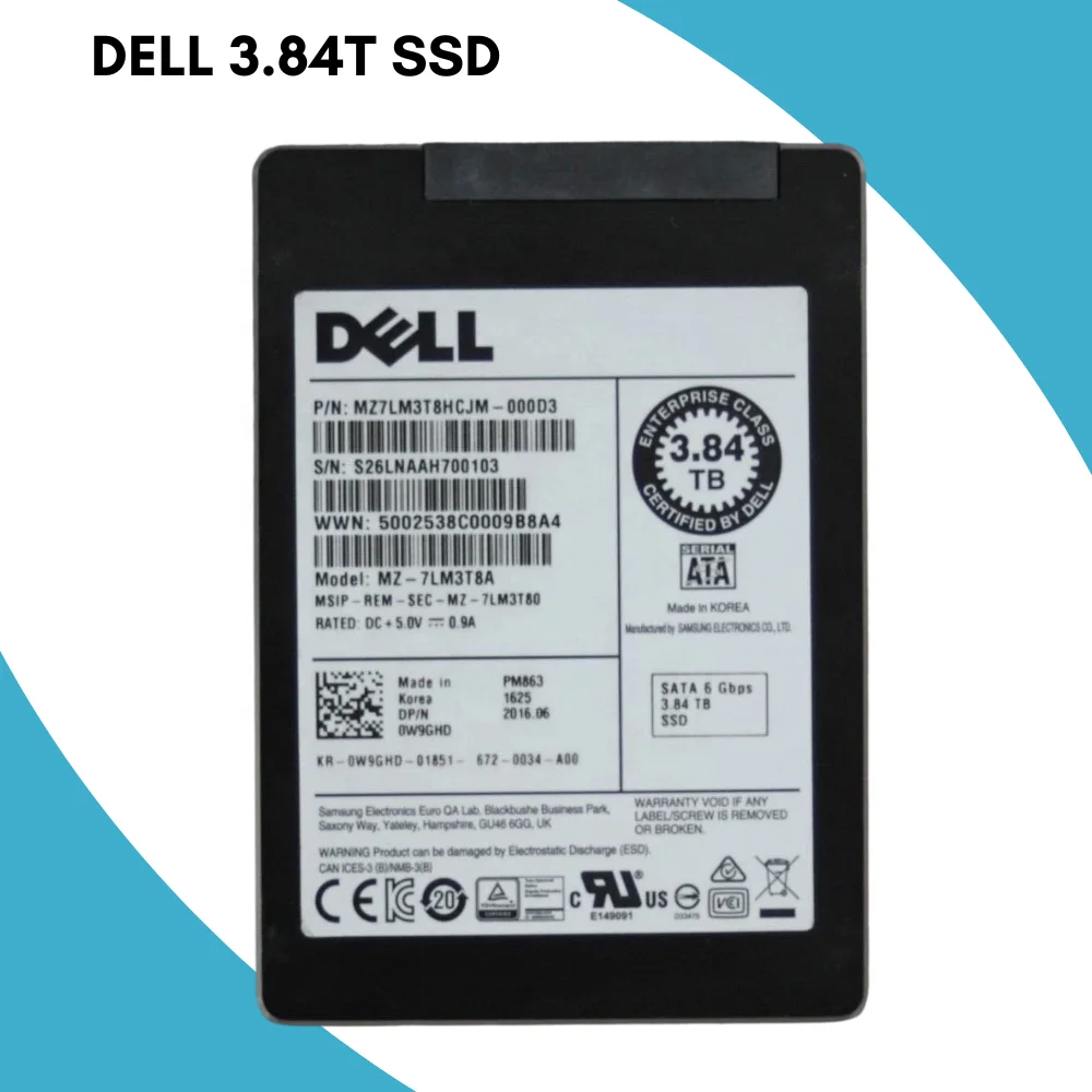 Wholesale Portable 480G/960G/1.92T/3.84T/400G Internal SSD Hard Disk Storage New SAS Interface Capacity Server Application