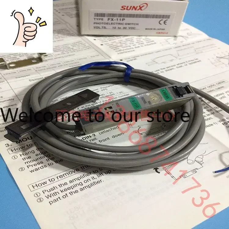 2026 Shock Low Price SUNX/Divine Vision, Fiber Amplifier Photoelectric Sensor FX-11P Spot FX-11A
