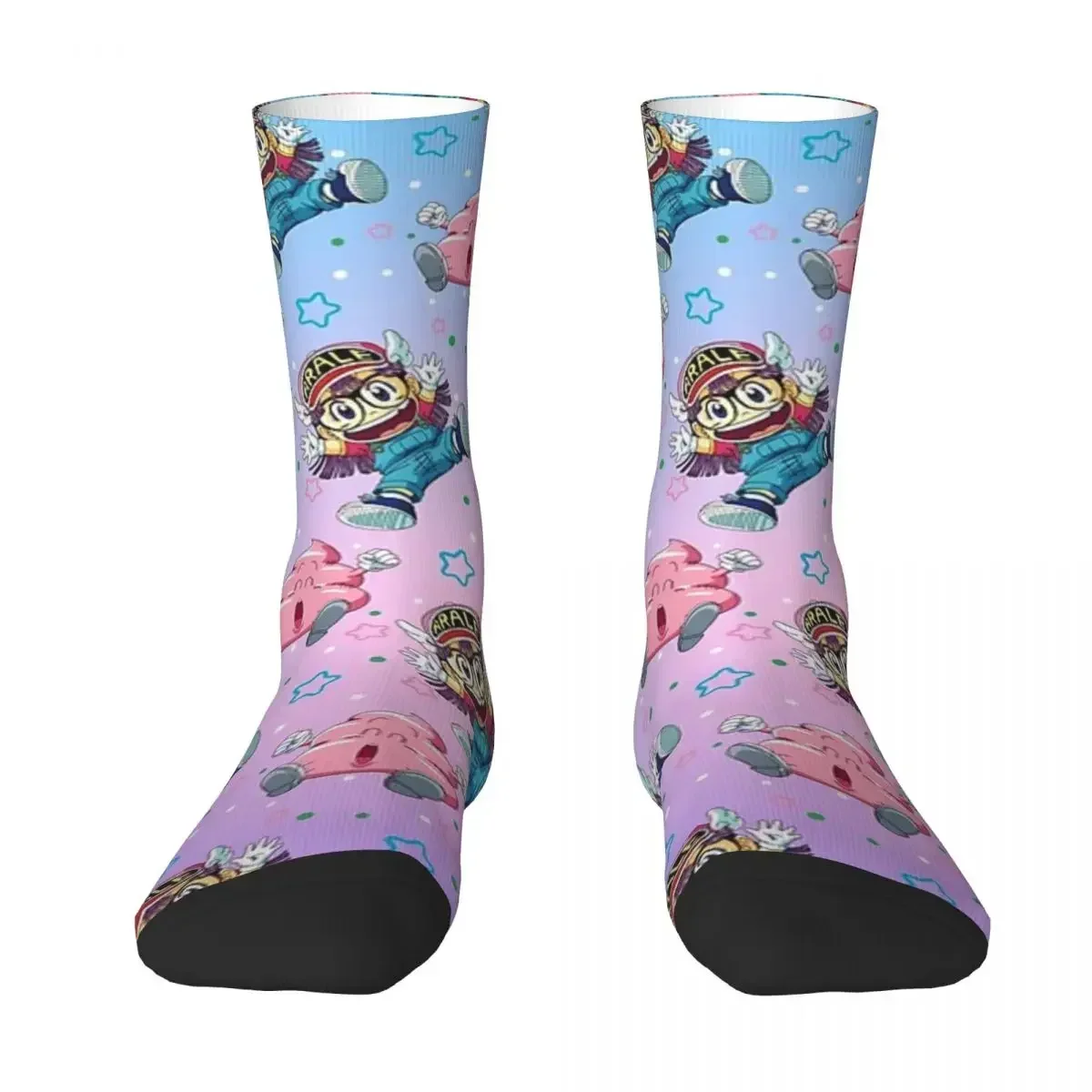 

Arale And Poop Dr Slump Socks Harajuku Sweat Absorbing Stockings All Season Long Socks Accessories for Man Woman Gifts