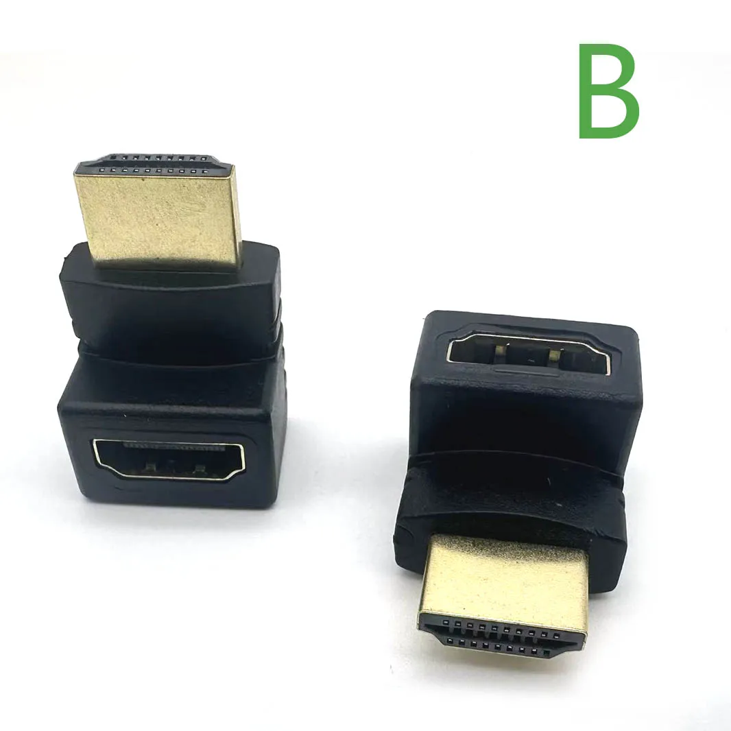 HDMI Adapter 90 270 Degree Right Angle Male to Female Converter 4K 2K HD Connector for HDTV PS4 TV Box HDMI Exten