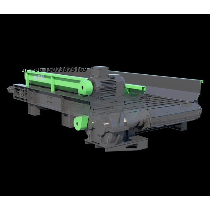 Light Duty Chain Plate Feeder, Garbage Feeding Machine, Anti-Corrosion Stable, Industrial Solid Waste Conveyor