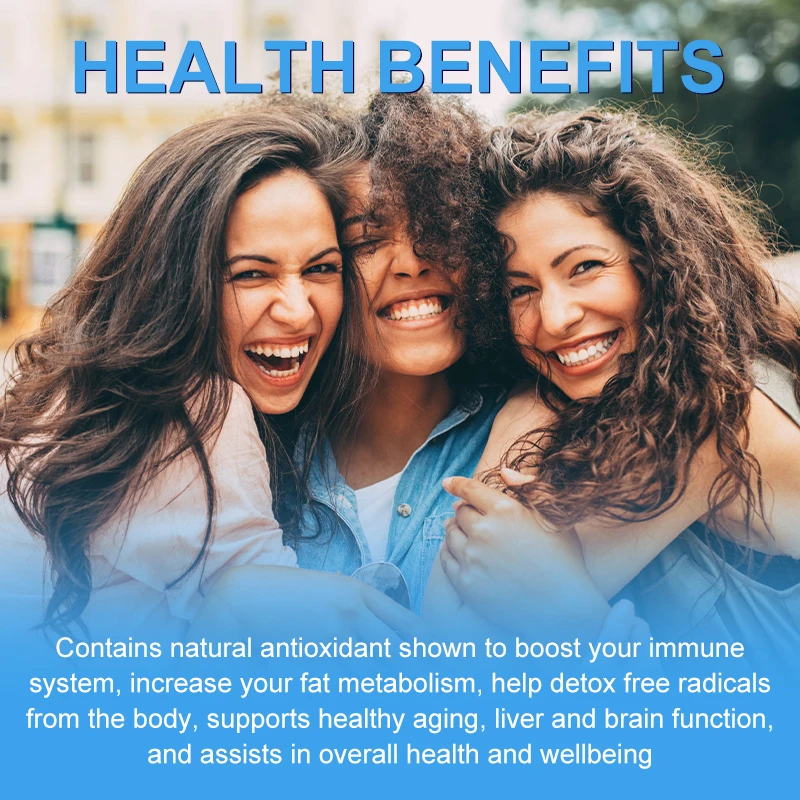 Glutathione Supplement Support Whitening Skin & Anti-aging and Boost Immune, Provide Cell Energy, Freckle Removing