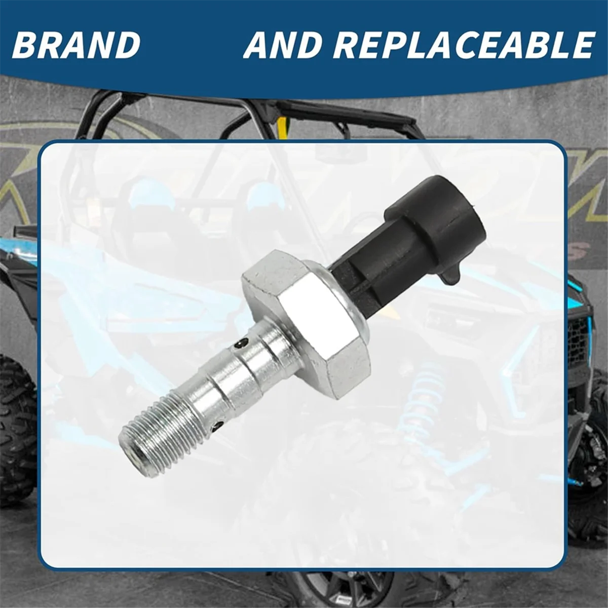 Nuovo 4014262   Pressostato freno Interruttore linea pressione freno adatto per modelli Polaris RZR Turbo 2016-2021