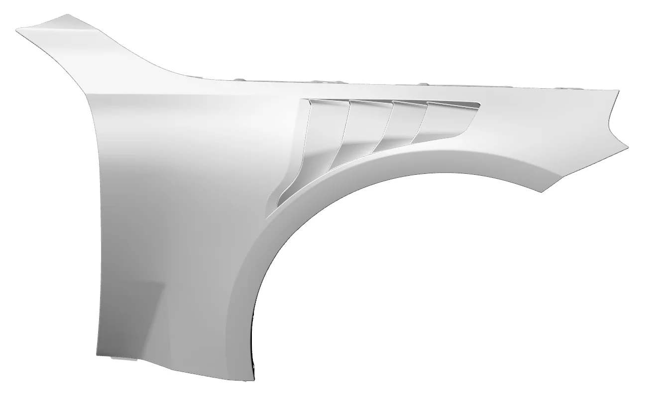G87 Prepreg Dry Carbon Fiber Side Fenders for G87 M2