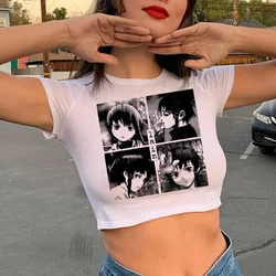 serial experiments lain t shirt clothes women casual couple clothes japanese t shirt tshirt streetwear