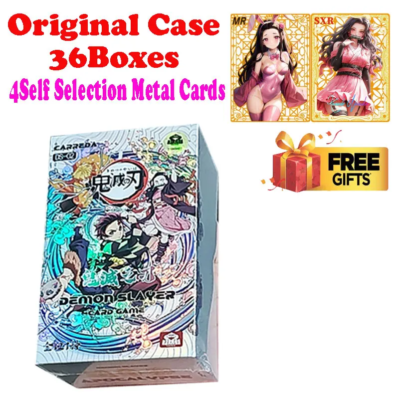 

2024 Newest Case Wholesale Price Aikaho Demon Slayer English Version Shinobu Japanese Anime Trading Game Mitsuri Tanjiro CCG TCG